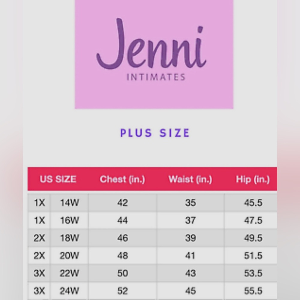 NWT Women’s Plus Size Jenni Intimates Angel White Square Neck Thong Bodysuit - Picture 5 of 6